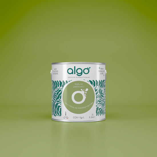 Peinture écologique Algo - Vert olive de Méditerranée