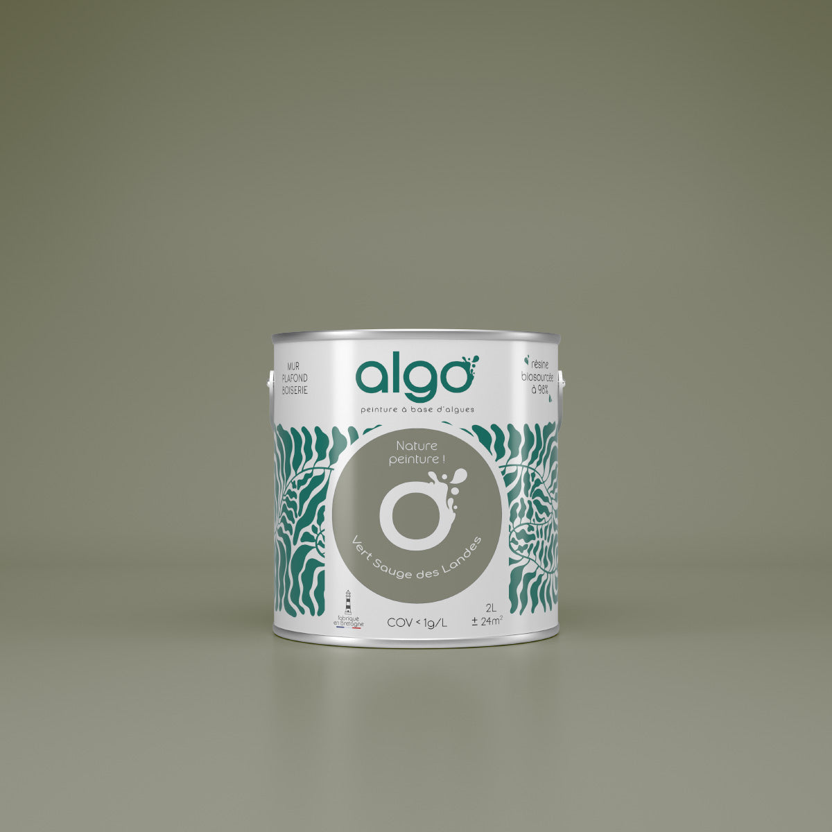 Algo Eco-Friendly Paint - Landes Sage Green